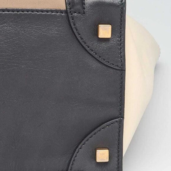 Celine Multicolor Leather Mini Luggage Tote Bag - Picture 8 of 12